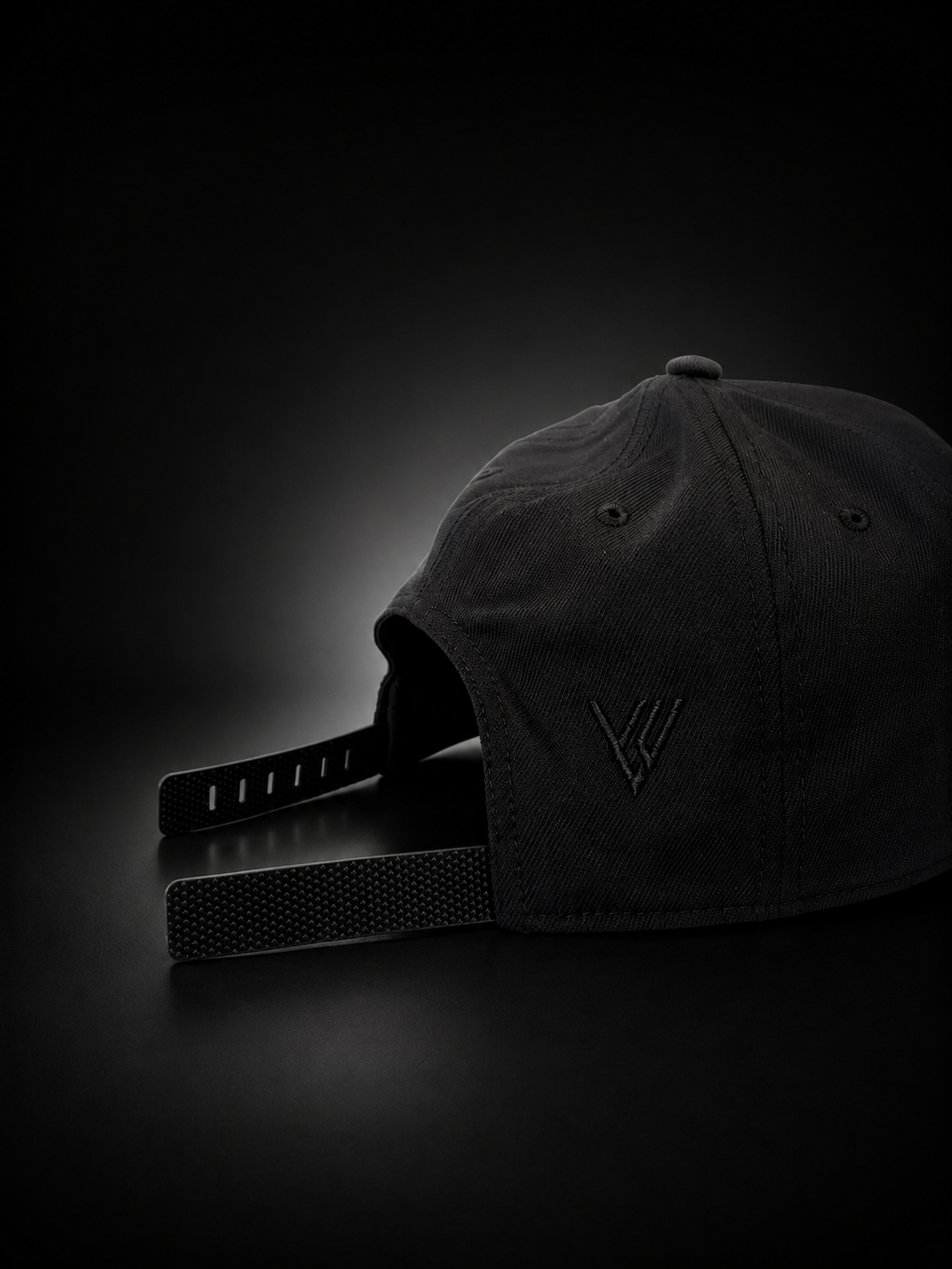 Gorra Negra Azabache detalle